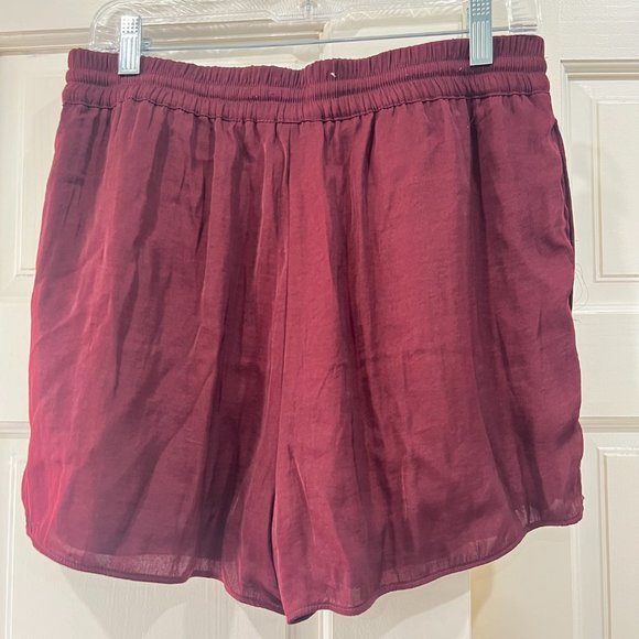 NWT Naked Zebra burgundy shorts, size L - Picture 6 of 6